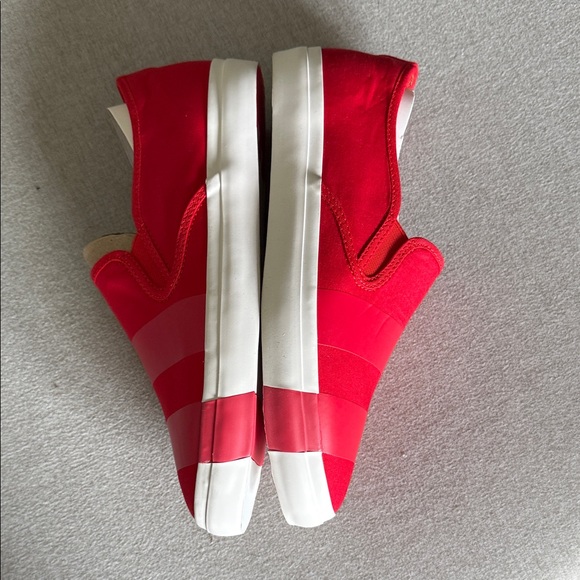 Angela Scott Women's Bold Red Sneakers - Picture 3 of 16